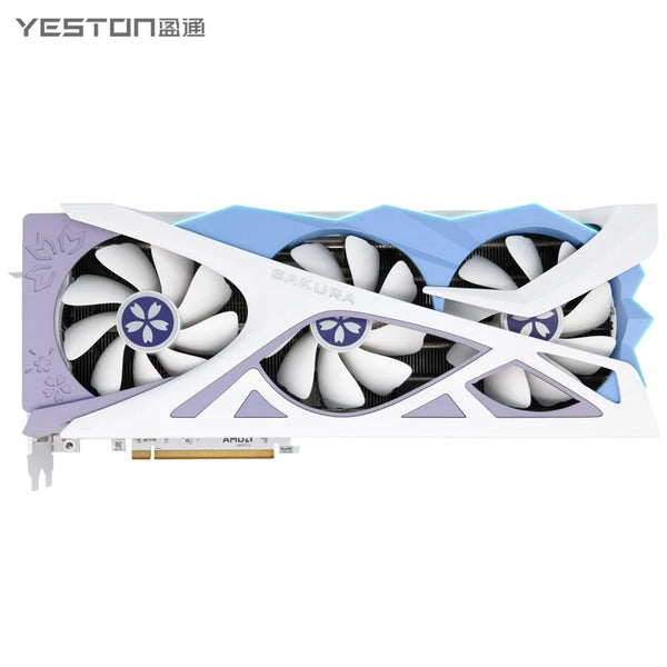 Yeston Sakura Radeon RX 9070 XT 16G GDDR6