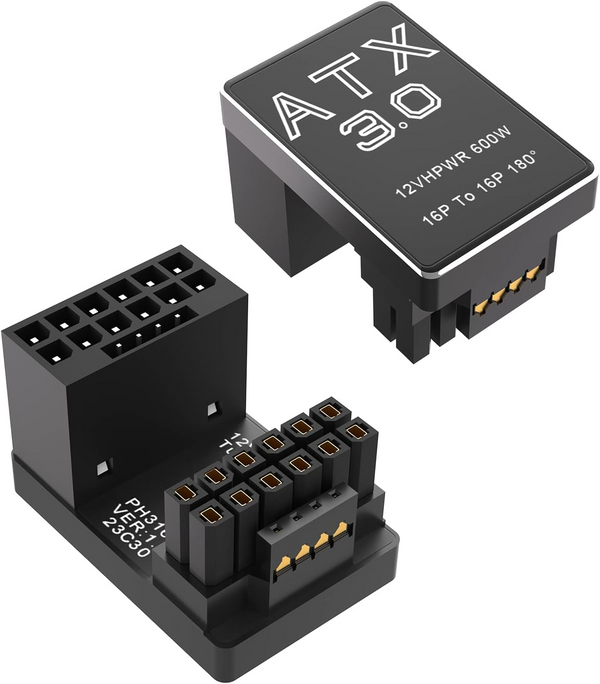 12VHPWR 180 Degree Angled Adapter