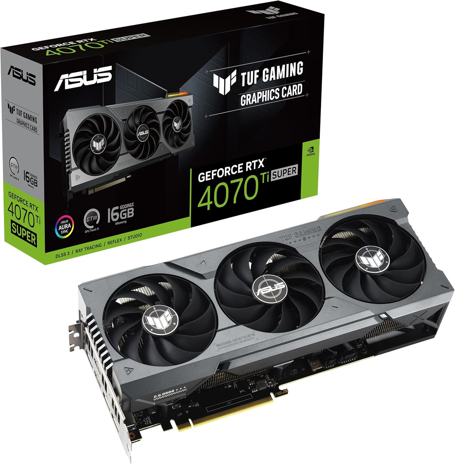 ASUS TUF Gaming GeForce RTX 4070 Ti SUPER 16GB GDDR6X